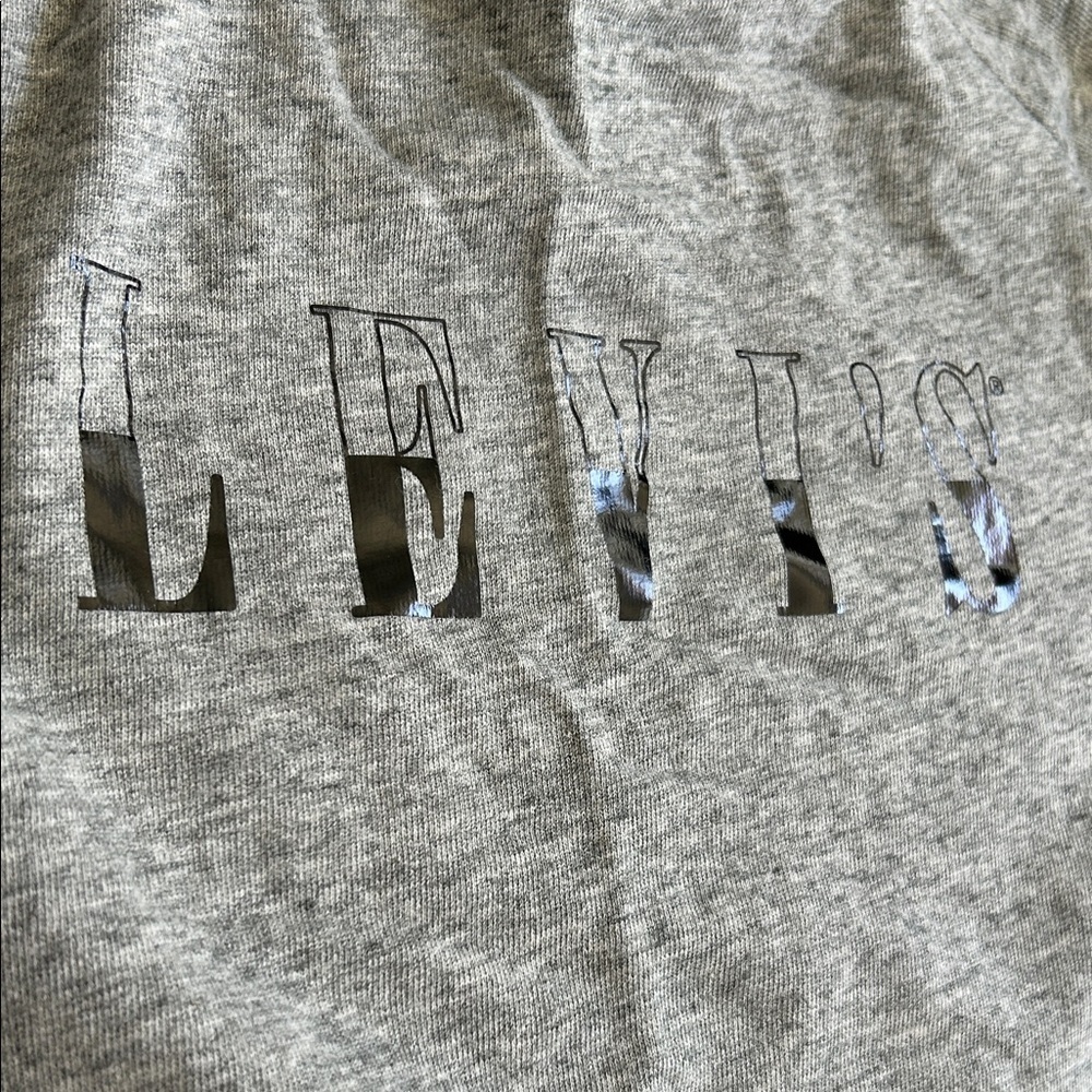 Levi's Classic Gray Crewneck Sweatshirt - Picture 5 of 5